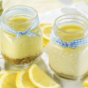 Gâteau aux fromages et citron