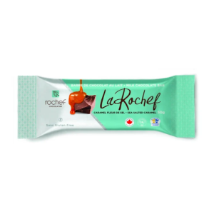 La Rochef, caramel coulant salé avec tablette de chocolat au lait
