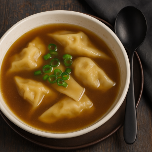 Soupe wonton au porc