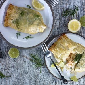 Feuilleté de saumon