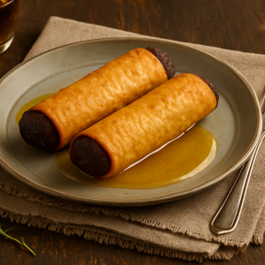 Rouleaux côte de porc effiloché