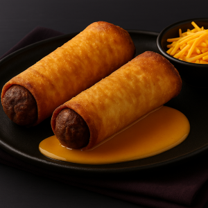 Rouleaux cheeseburger