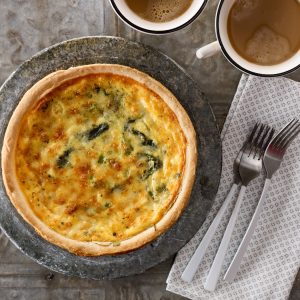 Spinach Quiche