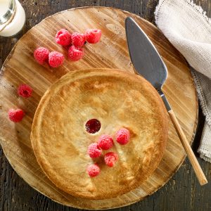Tarte aux framboises