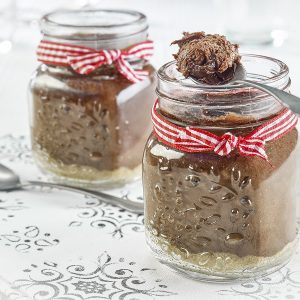 Gâteau au fromage et chocolat