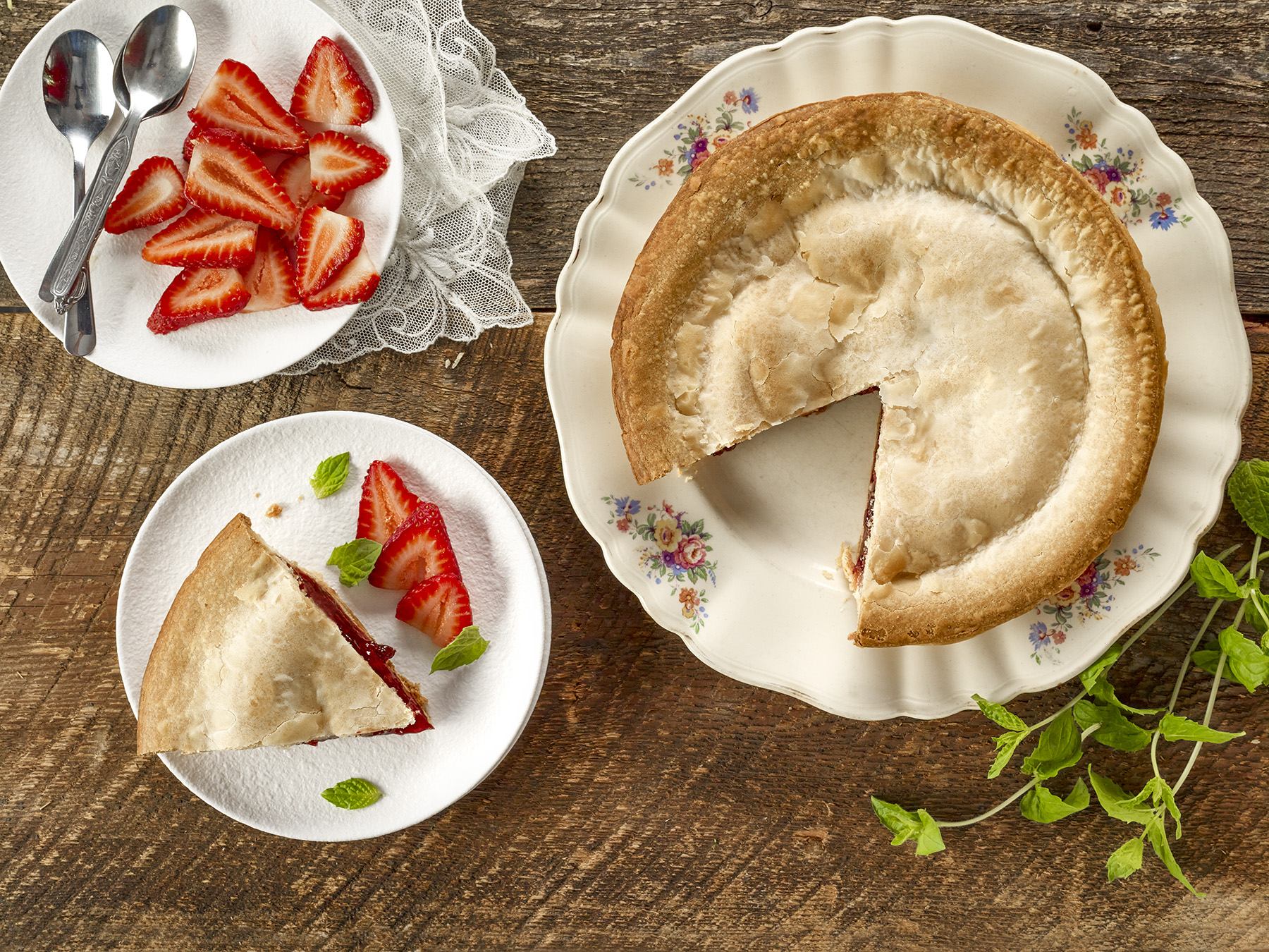 Tarte aux fraises