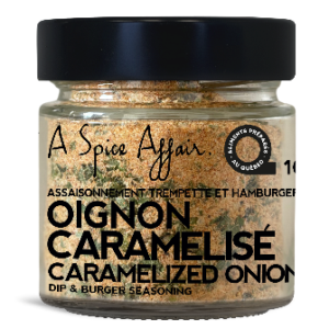 Caramelized Onion Dip & Burger